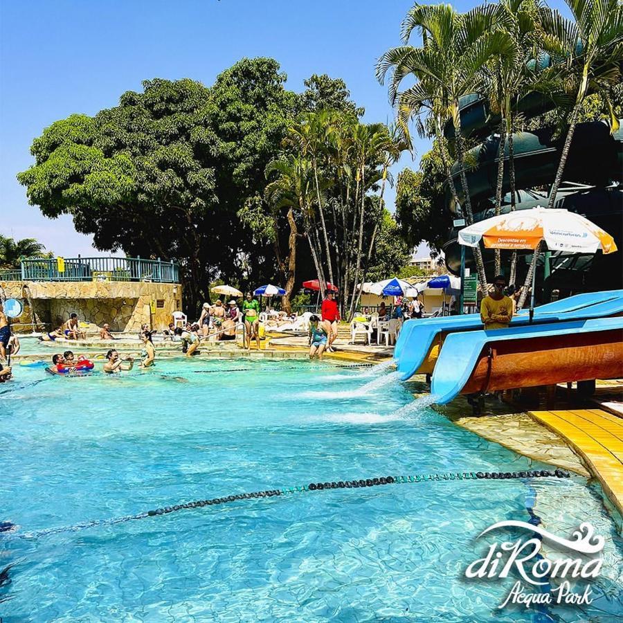 Caldas Novas - 2024 - Diroma Spazzio Acesso Ao Vulcao - Com Piscina Do Hotel 24 Horas Zewnętrze zdjęcie